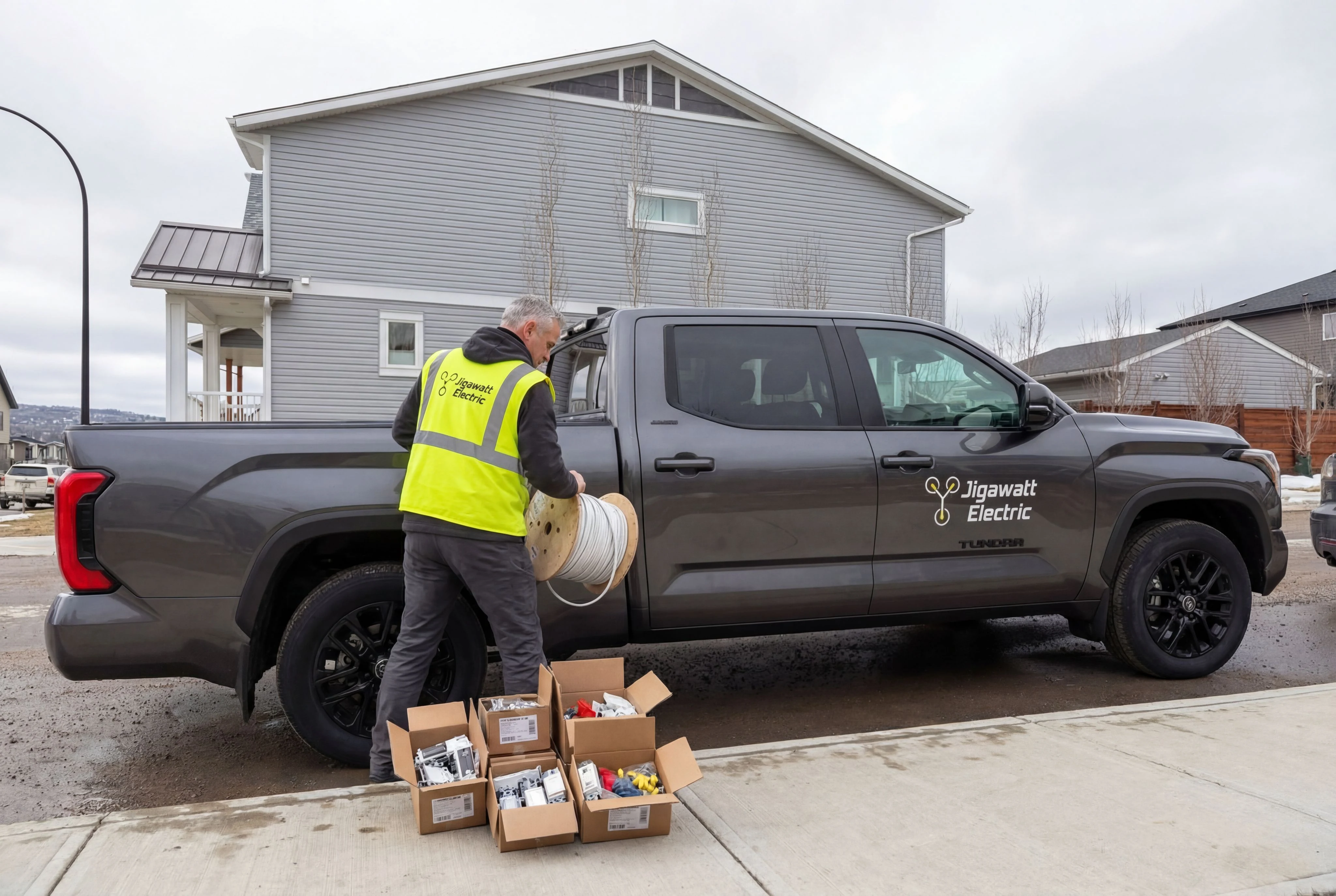Renovation electrical — Jigawatt Electric truck and supplies